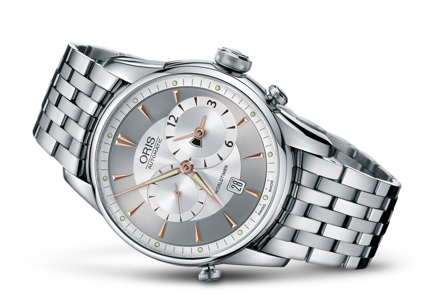 Artelier Worldtimer 01 690 7581 4051 07 8 22 73 Oris